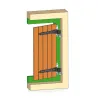 Zawias pasowy 7110-400/130 reg.ozd.czarn