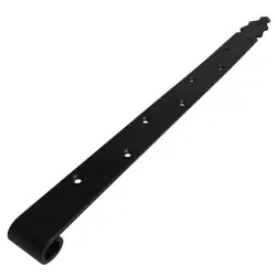Zawias pasowy 500mm ozdobny czarny do trzpienia fi. 14mm mod.7050