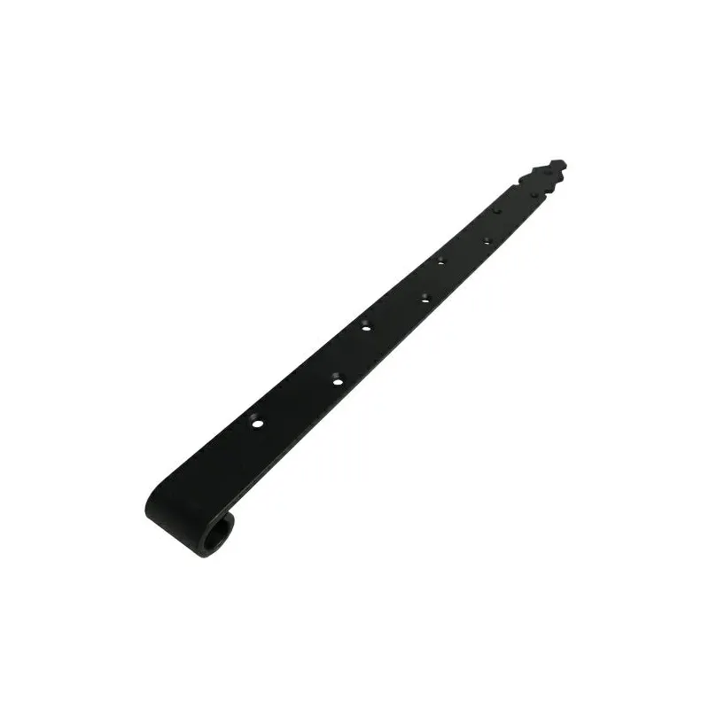 Zawias pasowy 500mm ozdobny czarny do trzpienia fi. 14mm mod.7050