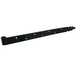 Zawias pasowy 500mm ozdobny czarny do trzpienia fi. 14mm mod.7050
