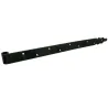 Zawias pasowy 500mm ozdobny czarny do trzpienia fi. 14mm mod.7050