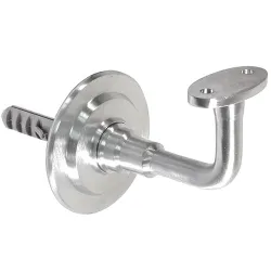 Wspornik poręczy mosiądz chrom mat mod. 23