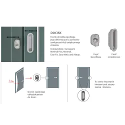 Zaczep ramiaka kieszonka docisku chr mat