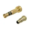 Zraszacz dysza mosiężna + złącze do węży 1/2" i 3/4" mosiężne  mod. 2246