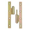 Zawias do drzwi 160x60mm stal żółty ocynk rozłączny PRAWY (pl) mod. 503