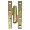 Zawias do drzwi 160x60mm stal żółty ocynk rozłączny PRAWY (pl) mod. 503