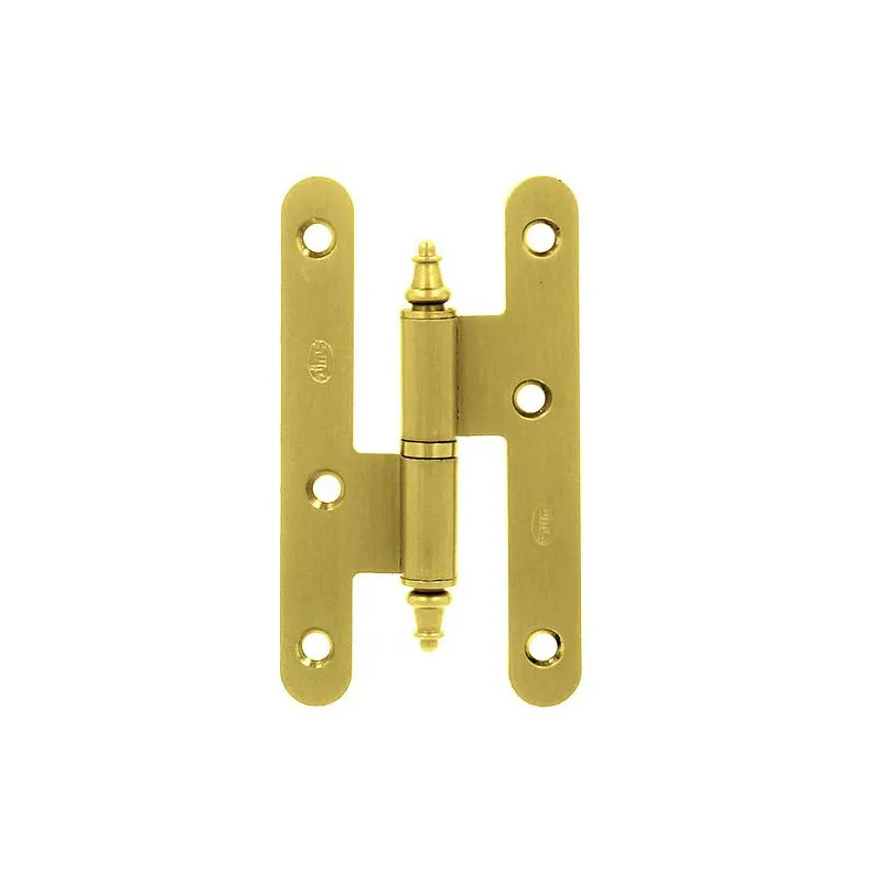 Zawias do drzwi 94x52mm stal mosiądzowany mat rozłączny PRAWY (pl) mod. 408C