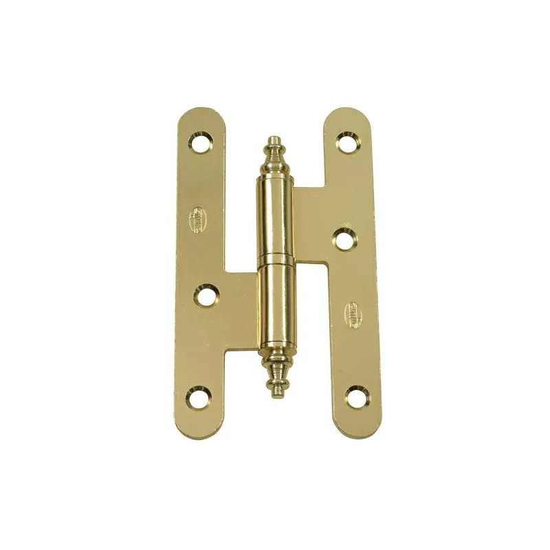 Zawias do drzwi 94x52mm stal złoty połysk rozłączny PRAWY (pl) mod. 408C