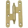 Zawias do drzwi 94x52mm stal złoty połysk rozłączny PRAWY (pl) mod. 408C