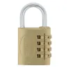 Kłódka szyfrowa 40mm mosiężna mod. 42