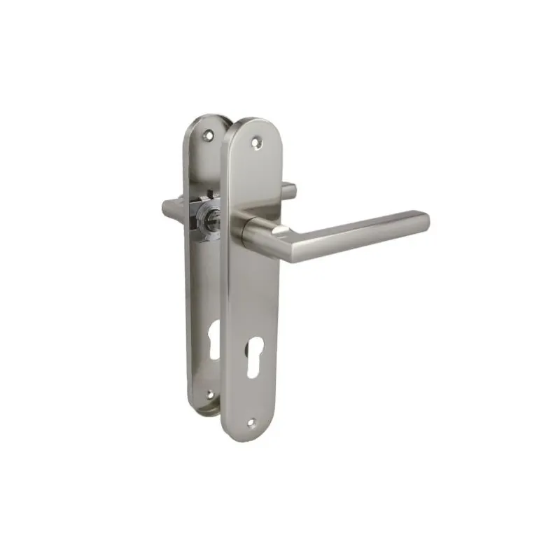 Klamka na wkładkę 85mm nikiel satyna mod. MAI