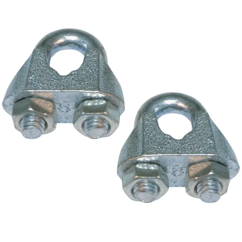 Zacisk kabłąkowy 30100-3mm galwa. 2x DIS