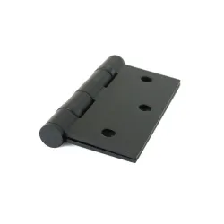 Zawias do drzwi 76x76x2mm stal nierdzewna INOX czarny splatany łożyska 2szt. mod. 2012