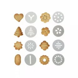 Szpryca cukiernicza pistolet Maszynka do ciastek stal Kinghoff