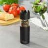 Młynek elektryczny - grawitacyjny do  soli/pieprzu czarny