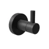 Wieszak łazienkowy pojedynczy 46mm czarny mod. GORLIZ-5
