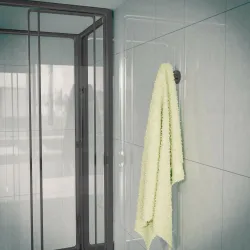 Wieszak łazienkowy pojedynczy 46mm czarny mod. GORLIZ-5