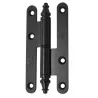 Zawias do drzwi 110x55mm stal czarny rozłączny LEWY (pl) mod. 507