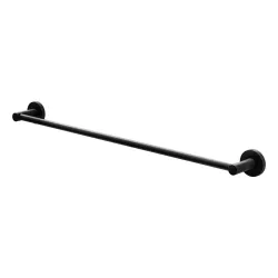 Wieszak na ręczniki poziomy 655mm czarny mod. GORLIZ-2