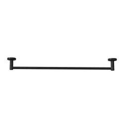 Wieszak na ręczniki poziomy 655mm czarny mod. GORLIZ-2