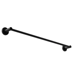 Wieszak na ręczniki poziomy 655mm czarny mod. GORLIZ-2