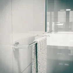 Wieszak na ręczniki poziomy 655mm złoty mod. GORLIZ-2