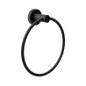 Wieszak na ręczniki pierścień śr. 155mm czarny mod. GORLIZ-3