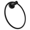 Wieszak na ręczniki pierścień śr. 155mm czarny mod. GORLIZ-3