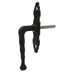 Klamka okienna 121-100x22 czarna