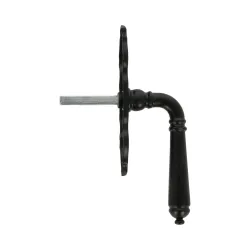 Klamka okienna czarna 100x22mm trzpień 6mm mod. 122