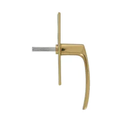 Klamka okienna mosiężna lakierowana trzpień 6mm mod. 120