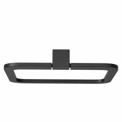 Wieszak na ręczniki 200mm pierścień czarny mod. OMA-4