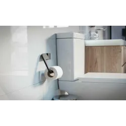 Uchwyt na papier toaletowy 133mm czarny mod. OMA-5