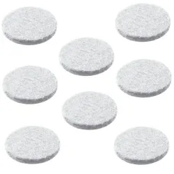 Podkładki filcowe okrągłe 28mm białe 8sztuk mod. 80
