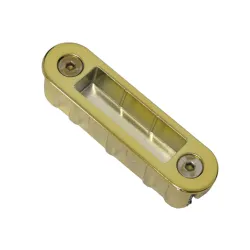 Zaczep z magnesem ALUTOP XT mosiądzowany do aluminiowej ościeżnicy