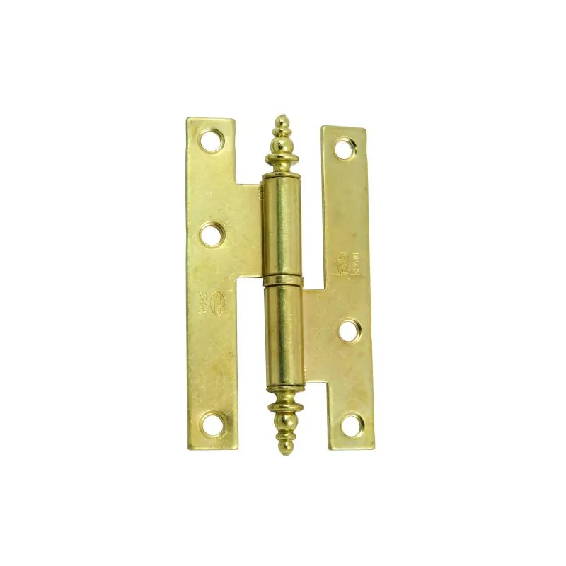 Zawias do drzwi 95x52 stal mosiądzowany rozłączny LEWY (pl) mod. 406