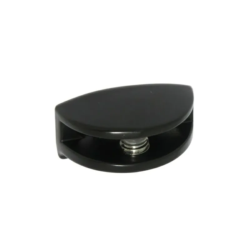 Podpórka półki szklanej 6mm czarna mod.32
