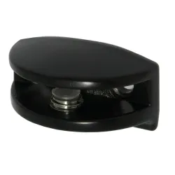 Podpórka półki szklanej 6mm czarna mod.32