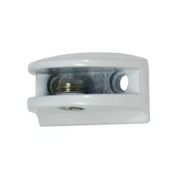 Podpórka półki szklanej 6mm biała mod.32