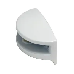 Podpórka półki szklanej 6mm biała mod.32