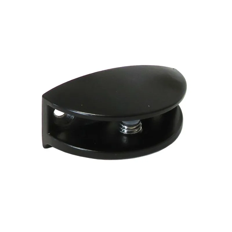 Podpórka półki szklanej 10mm czarna mod.31