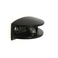 Podpórka półki szklanej 10mm czarna mod.31