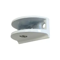 Podpórka półki szklanej 10mm biała mod.31