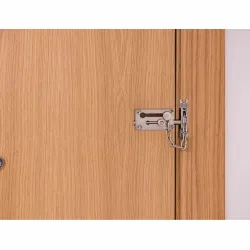 Zasuwa z łańcuchem 80x45mm chrom mat mod. 475