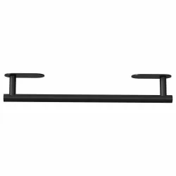 Wieszak na ręczniki 400mm czarny przyklejany mod. EA-1