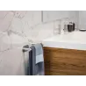 Wieszak na ręczniki 230mm inox przyklejany mod. EA-1