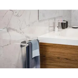 Wieszak na ręczniki złoty 230mm przyklejany mod. EA-1 (D)