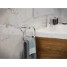 Wieszak na ręczniki pierścień 205mm inox przyklejany mod. EA-2