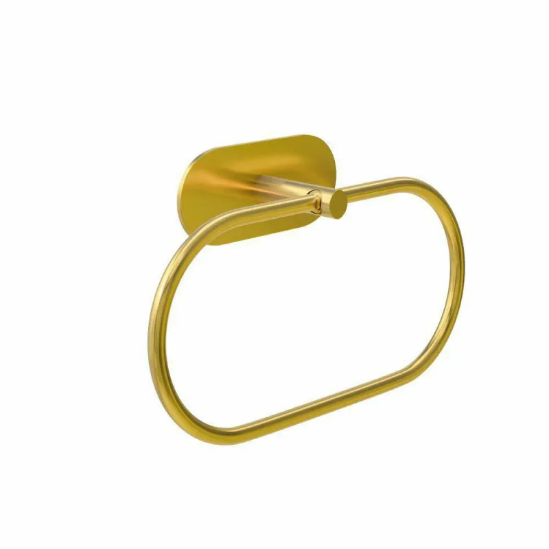 Wieszak na ręczniki pierścień złoty 205mm przyklejany mod. EA-2 (D)