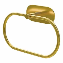 Wieszak na ręczniki pierścień złoty 205mm przyklejany mod. EA-2 (D)